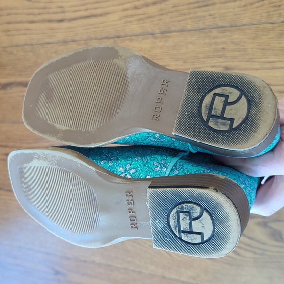 Roper Glitter Boots 👢 size 12 - Picture 3 of 5